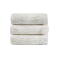 Рушник Lotus Home - Rius off white молочний 50*100