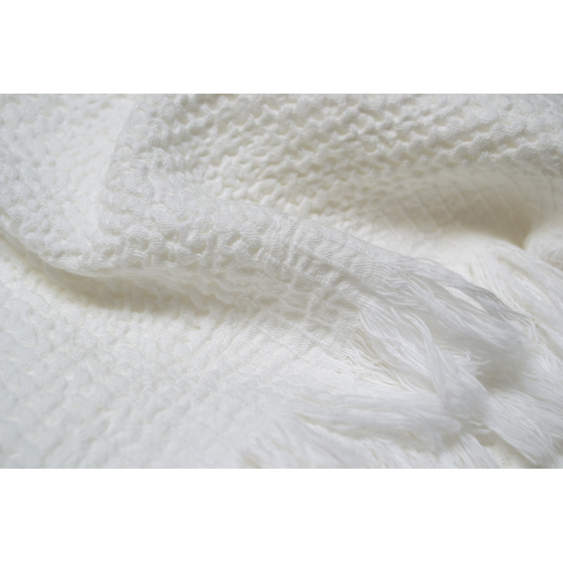 Рушник Lotus Home - Rius off white молочний 90*170