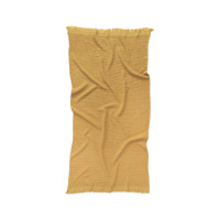 Рушник Lotus Home - Rius mustard гірчичний 90*170