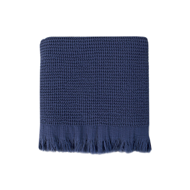 Рушник Lotus Home - Rius navy синій 90*170