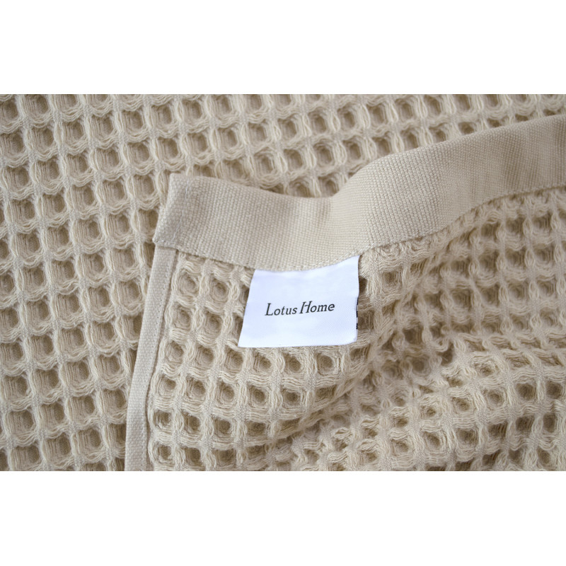 Рушник Lotus Home - Waffle bej бежевий 50*90