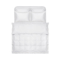 Постільна білизна сатин premium Lotus Home - Queena білий євро