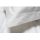 Постільна білизна сатин Lotus Home - White Collection Classic молочний євро