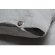 Простирадло з наволочками Lotus Home Washed Cotton - Antracite 260*280