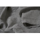 Простирадло з наволочками Lotus Home Washed Cotton - Antracite 260*280