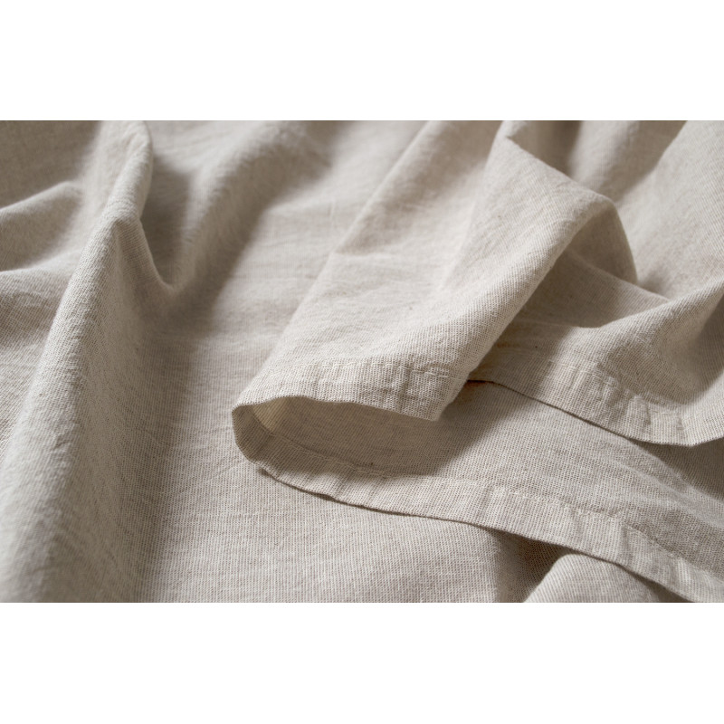 Простирадло з наволочками Lotus Home Washed Cotton - Kahve-bej 260*280