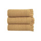 Набір рушників Lotus Home - Rius mustard гірчичний 30*50 (3 од.)