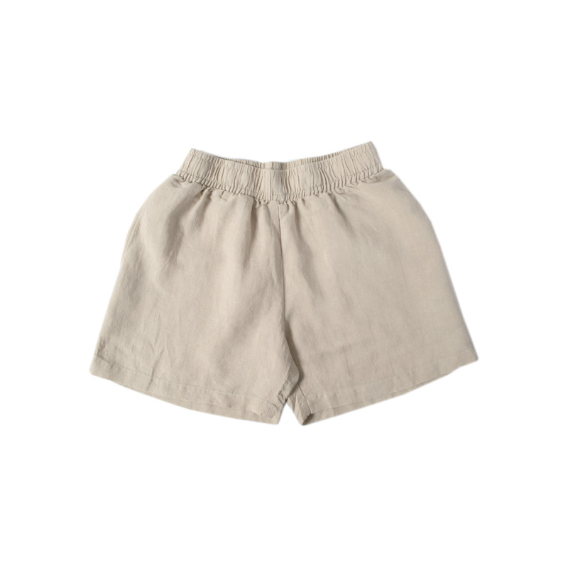 Домашні шорти з льону Lotus Home - Bruma бежевий M