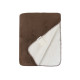Плед Lotus Home - Infinity коричневий 200*220