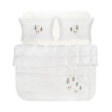 Постільна білизна сатин Lotus Home Craft Collection - Christmas deer євро