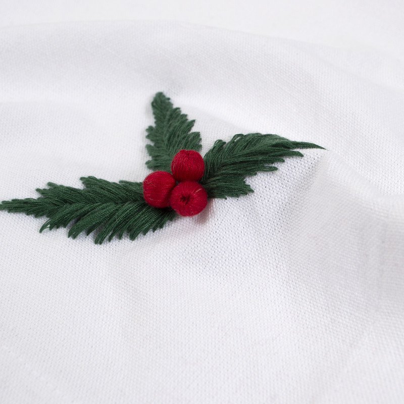 Набір столових серветок Lotus Home - Christmas Berry 48*48 (2 од)