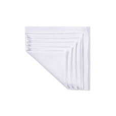 Набір столових серветок Iris Home - Білий сатин класік 30*30 (6 од)