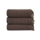 Рушник Lotus Home - Rius dark brown темно-коричневий 50*100