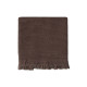 Рушник Lotus Home - Rius dark brown темно-коричневий 50*100