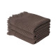 Рушник Lotus Home - Rius dark brown темно-коричневий 50*100