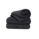 Рушник Lotus Black - Чорний 50*90 (16/1) 500 г/м²