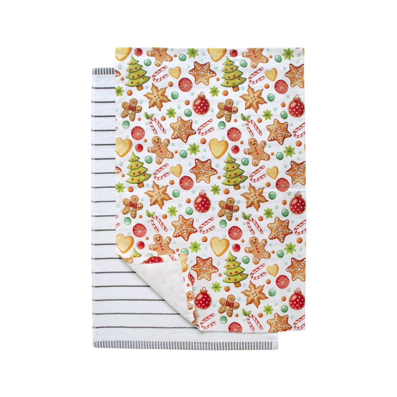 Набір рушників Lotus Home - Christmas Sweets 40*60 (2од.)