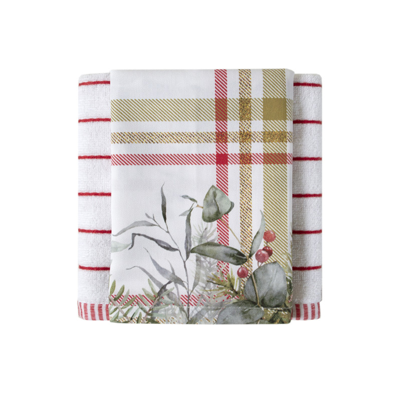 Набір рушників Lotus Home - Holiday Greenery 40*60 (2од.)
