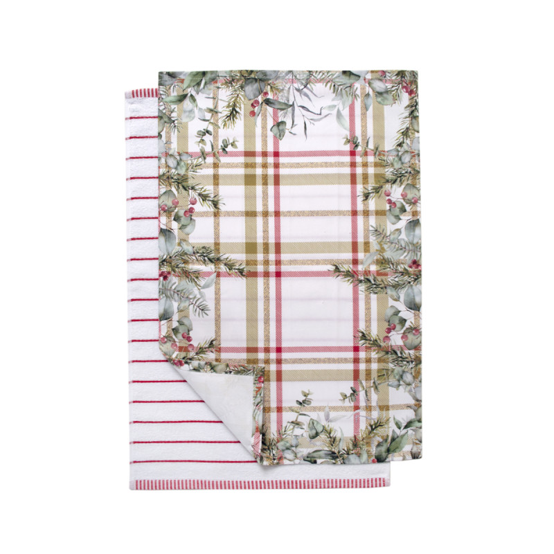 Набір рушників Lotus Home - Holiday Greenery 40*60 (2од.)