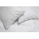 Постільна білизна з льону Lotus Home - Karlin white білий євро