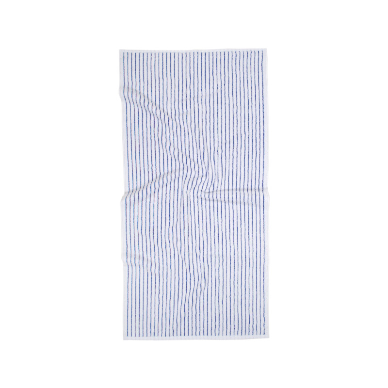 Рушник Lotus Home Готель Premium - Microcotton Stripe White-Blue 90*150 550 г/м²