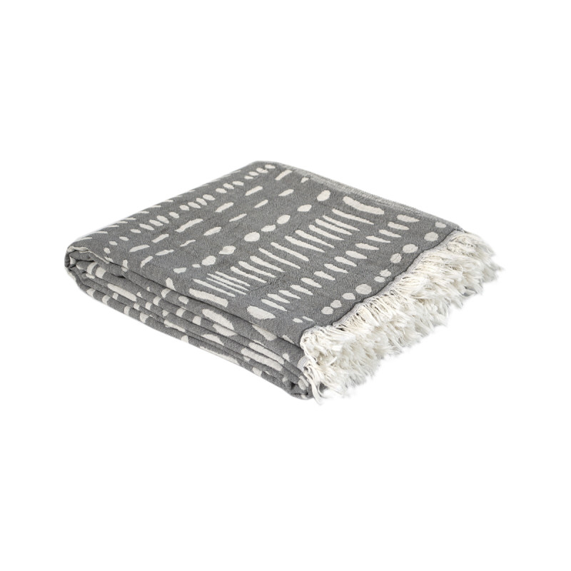 Покривало Lotus Home - Malia antrasite антрацит 190*225