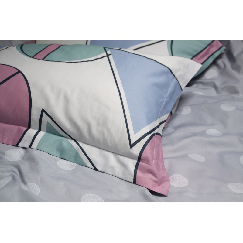 Постільна білизна сатин Lotus Home - Agina полуторний