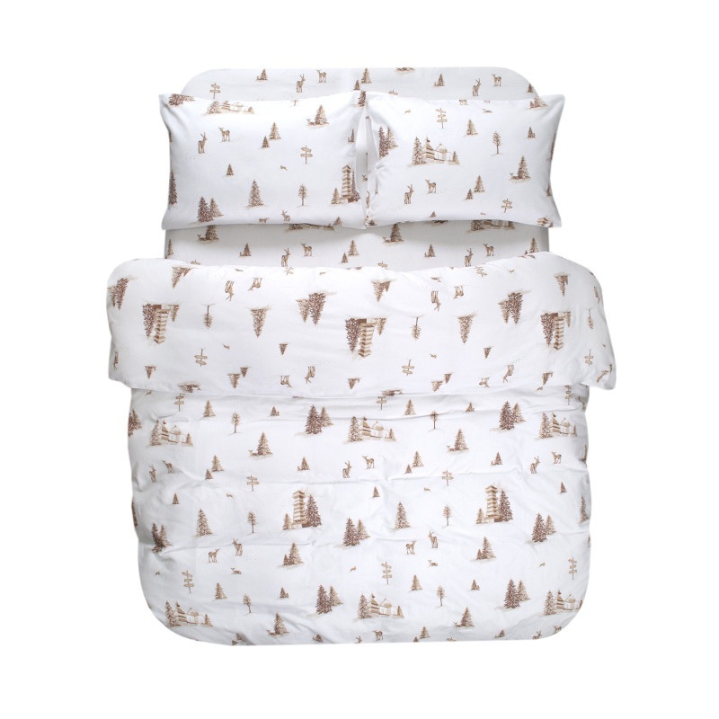 Постільна білизна Lotus Home Фланель - Fairy deer євро