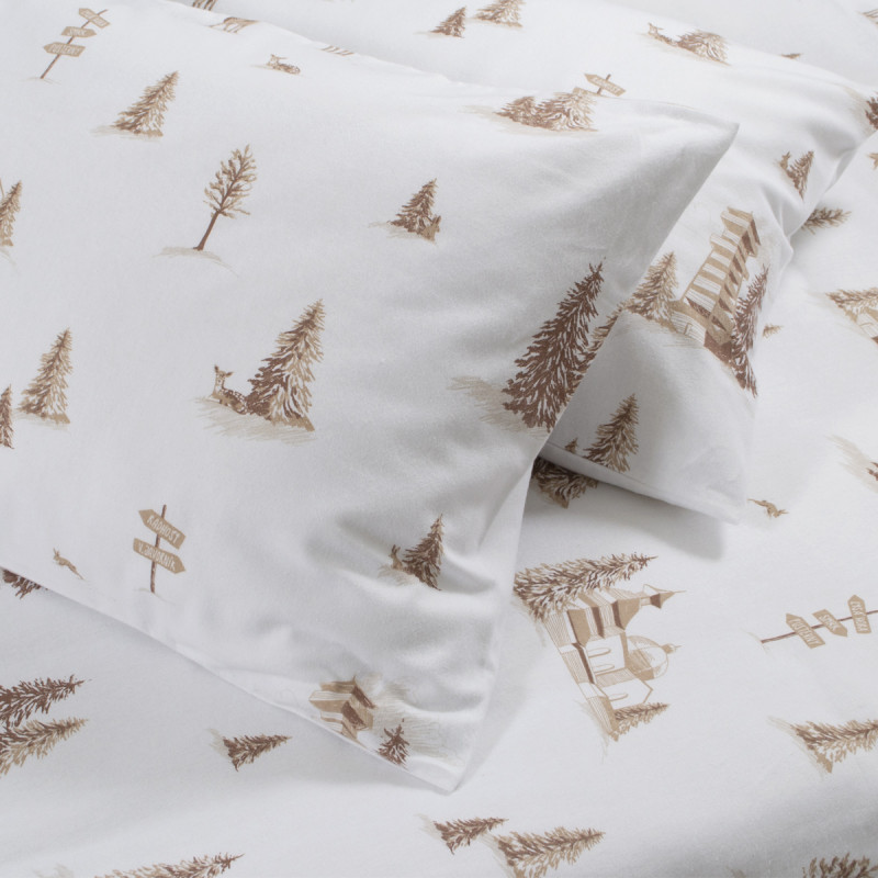 Постільна білизна Lotus Home Фланель - Fairy deer євро