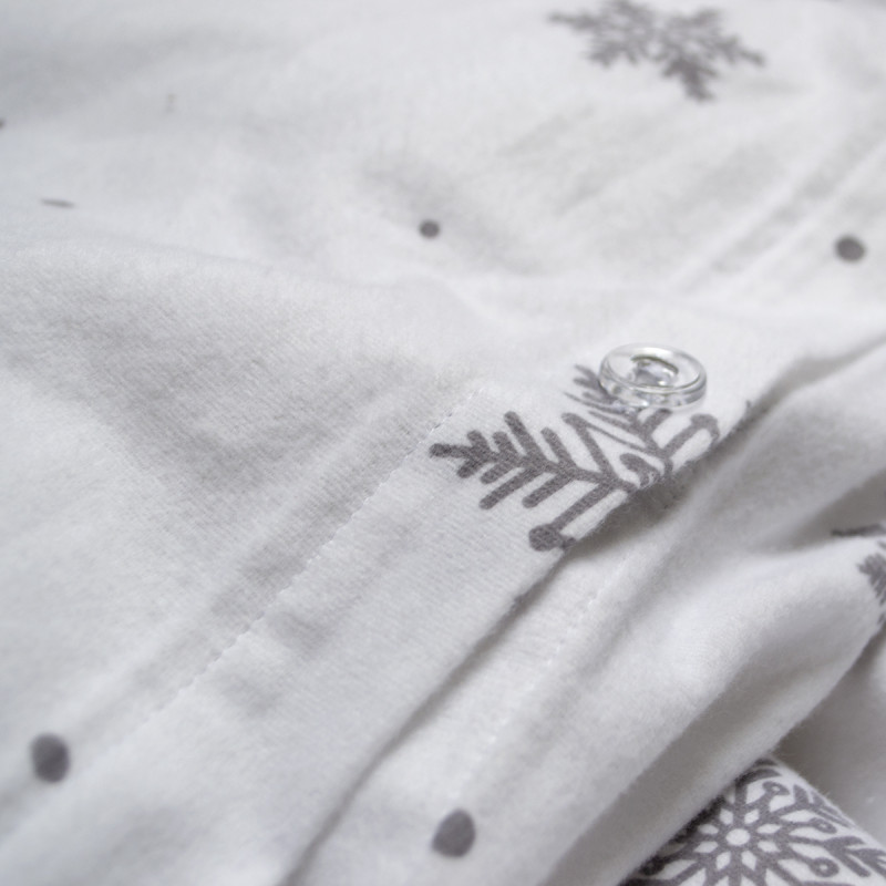 Постільна білизна Lotus Home Фланель - Crystal Snow євро