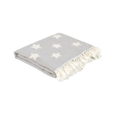 Плед Lotus Home - Star throw сірий 130*170