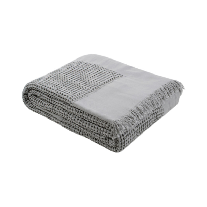 Покривало Lotus Home - Egi сірий 240*260