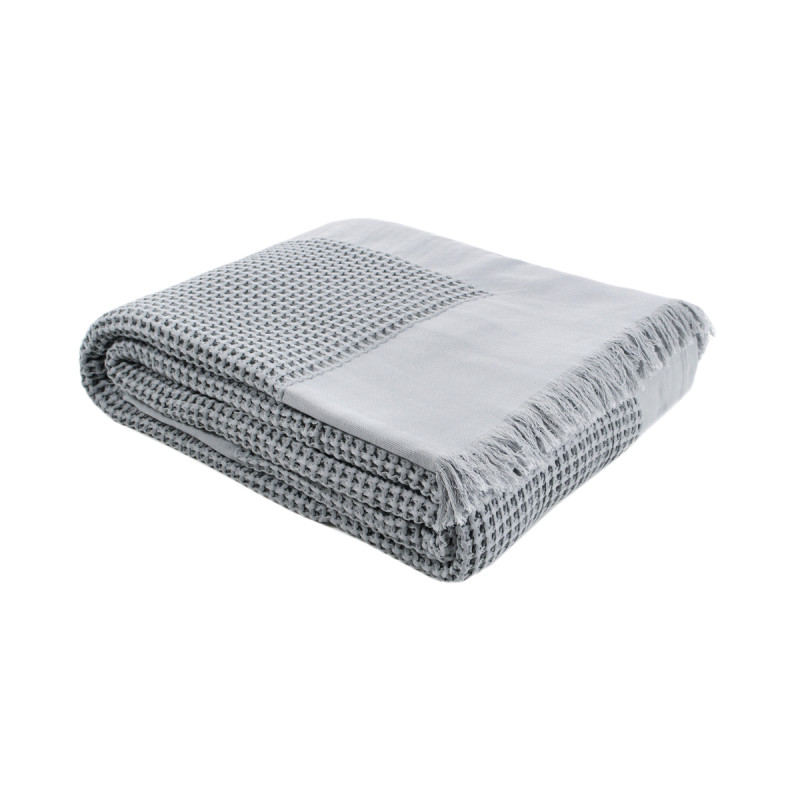 Покривало Lotus Home - Egi світло-сірий 240*260