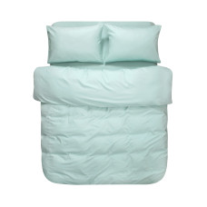 Постільна білизна Lotus Готель - Сатин Класік ментоловий євро (Туреччина)