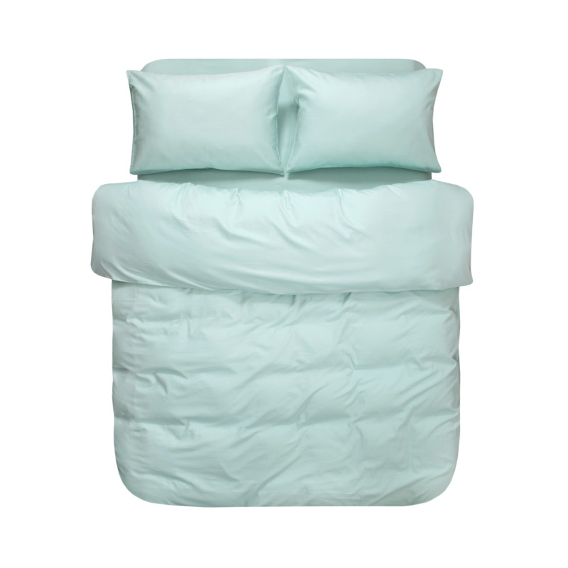 Постільна білизна Lotus Готель - Сатин Класік ментоловий євро (Туреччина)