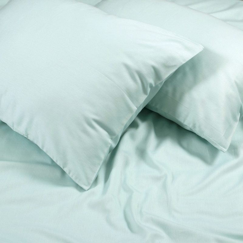 Постільна білизна Lotus Готель - Сатин Класік ментоловий євро (Туреччина)