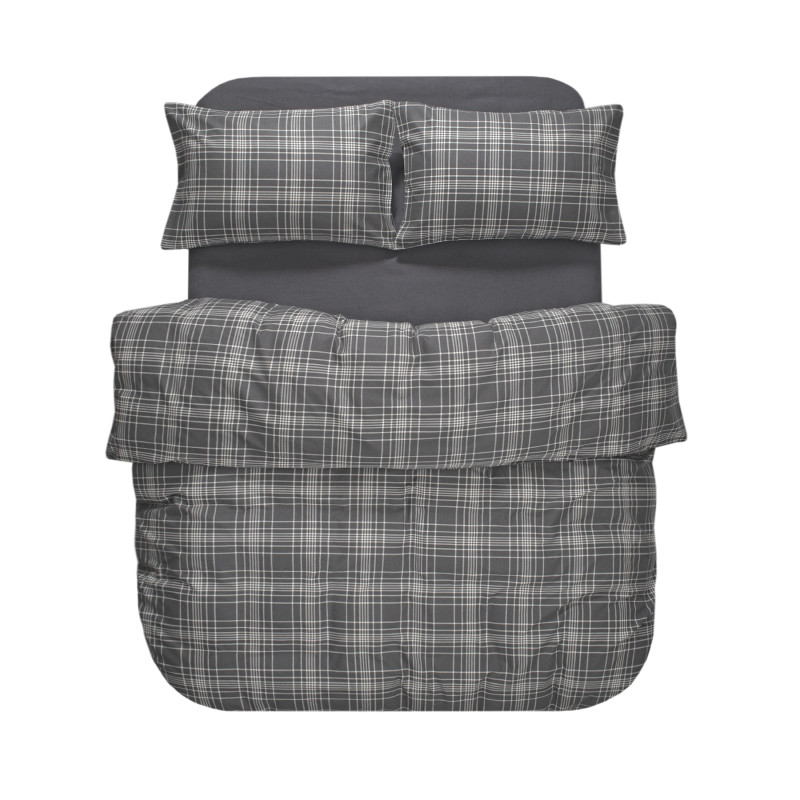 Постільна білизна Lotus Home Фланель - Naki євро