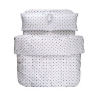 Постільна білизна Lotus Home Фланель - Small Hearts полуторний