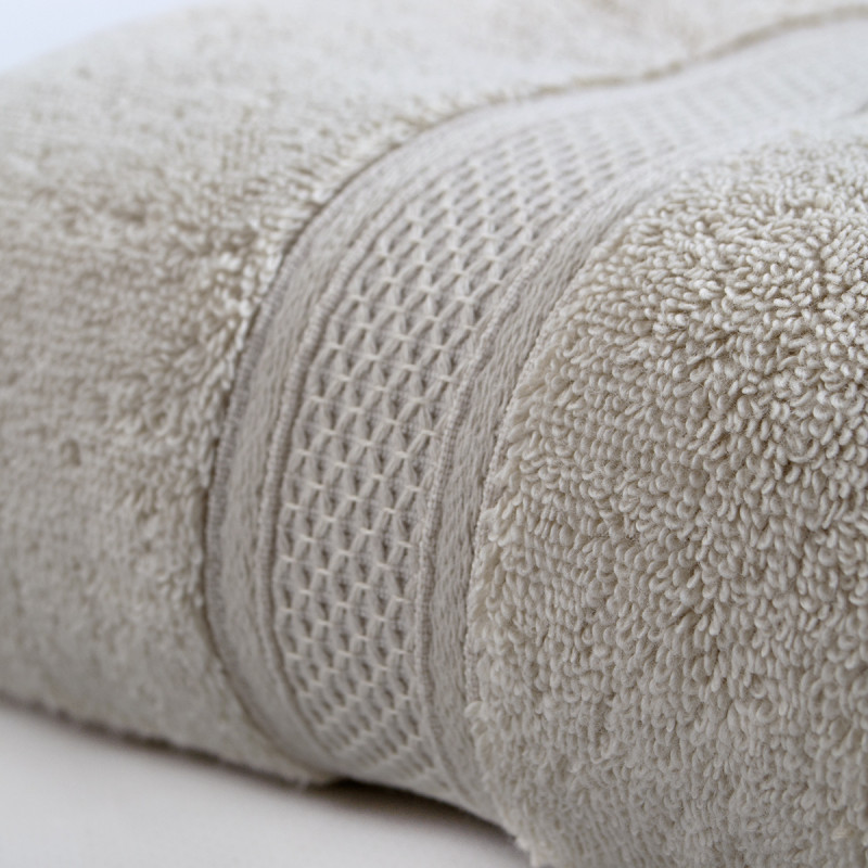Рушник махровий Lotus Home - Grand soft twist natural бежевий 90*150