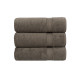 Рушник махровий Lotus Home - Grand soft twist brown коричневий 90*150