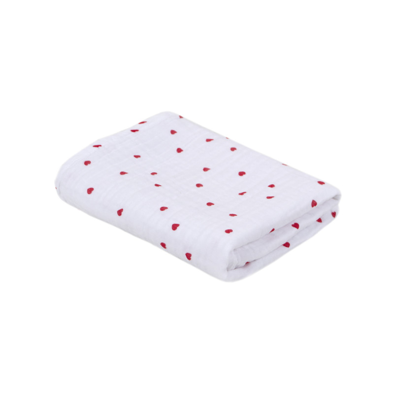 Рушник Lotus Home - Molly Heart muslin light 90*150