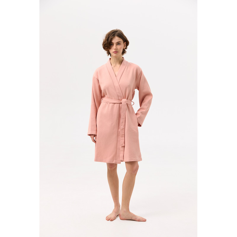 Халат-кімоно Lotus Home - Samma пудра L/XL
