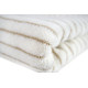 Рушник Lotus Home Готель Premium - Microcotton Stripe Ecru-Kahve 50*90 550 г/м²