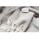 Покривало Lotus Home - Premium Stripe коричневий 190*225
