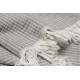 Покривало Lotus Home - Premium Stripe коричневий 190*225