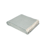 Покривало Lotus Home - Checked Gingham зелений 190*225