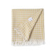 Покривало Lotus Home - Checked Gingham жовтий 190*225