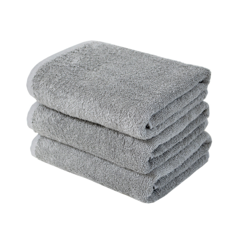Рушник Lotus Home - Hotel Basic сірий 50*90 (16/1) 450 г/м²