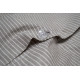 Постільна білизна Lotus Home - Premium Percale Stripe коричневий євро