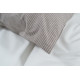 Постільна білизна Lotus Home - Premium Percale Stripe коричневий сімейний